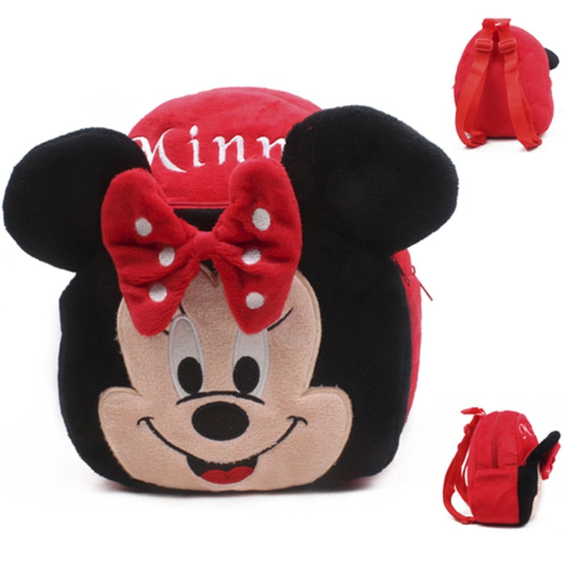 2021 NEW Disney marvel Avengers spiderman KT mickey mouse Minnie Winnie the Pooh stitch Plush backpack Kids baby school bag