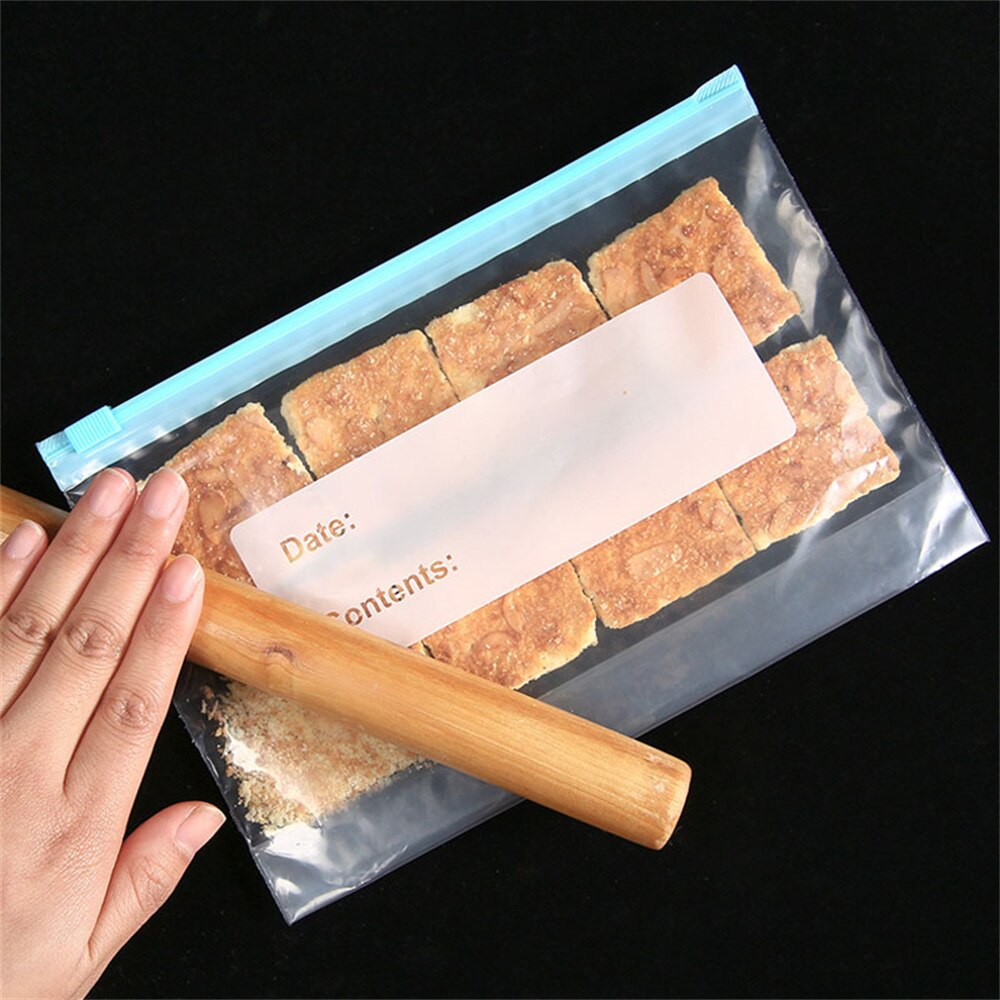 Vegetable Bag Convenient Opening And Closing Zipper Bag Strong Tensile Strength Safe And Environmentally Friendly 3 Dimensions