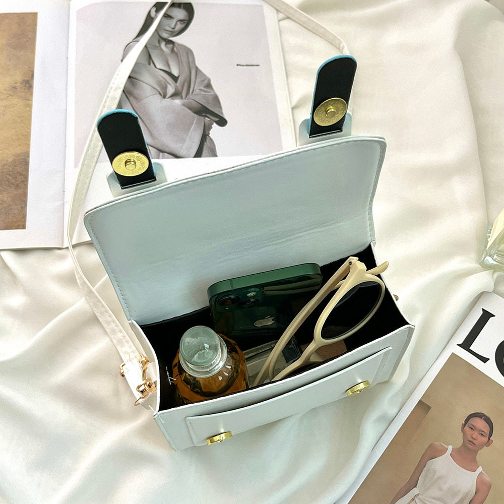 Sanrio Pu Square Bag Anime Shoulder Bags Kawaii Messenger Tote Cute Cartoon Backpacks Mymelody Cinnamorol Kuromi Fashion Bagpack