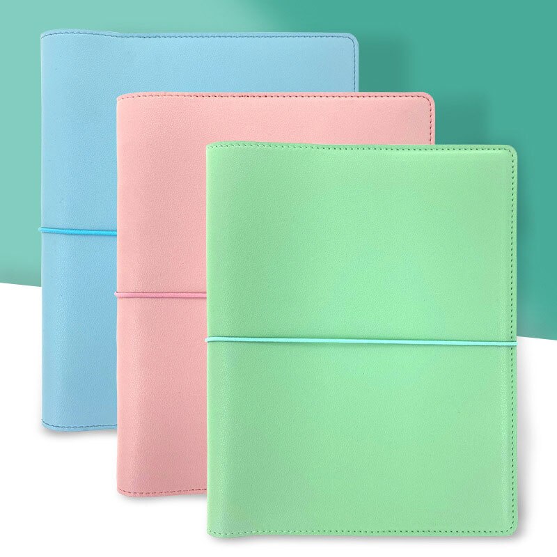 Color Plastic Book Binding Mushroom Hole Disc Ring Snap Notebook A5A6 Happy Planner Binder Rings Scrapbooking Binding Supplies
