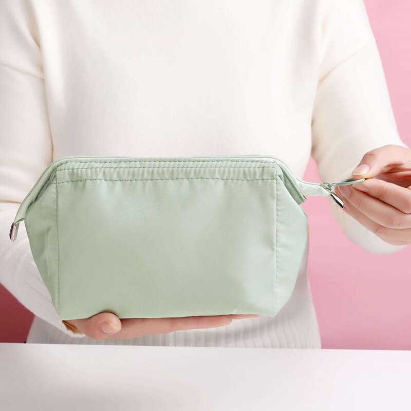 Travel Makeup Bag Small Pouch Organizers Storage Travel Essentials Gadgets Ziploc Waterproof Women's Cosmetic Bag Makeup Case