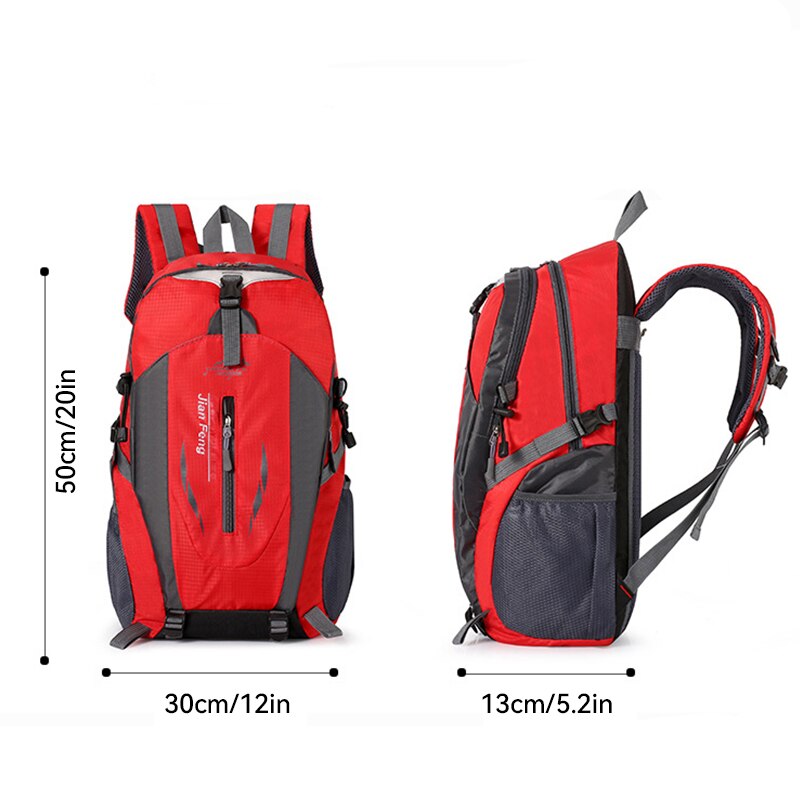 Mountaineering Bag New 40 Litre Mountaineering Outdoor Survival Waterproof Large Capacity Travel Double Shoulder Travel Cycling