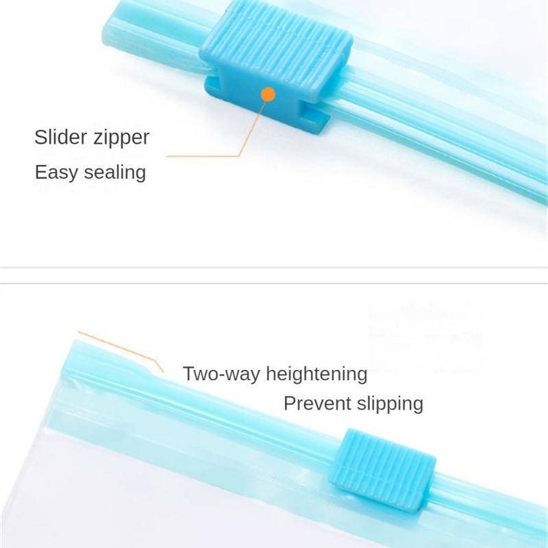 1~10PCS Moisture-proof Food Storage Fresh-keeping Bag Convenient Refrigerator Family Durable Save Reusable Food Storage Bags